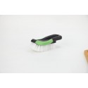 Coated cleaning brush