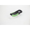 Coated cleaning brush