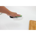 Coated cleaning brush