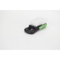Coated cleaning brush
