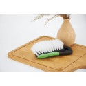 Coated cleaning brush