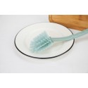 Plastic toilet cleaning brush