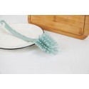 Plastic toilet cleaning brush