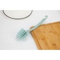 Plastic toilet cleaning brush