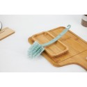 Plastic toilet cleaning brush