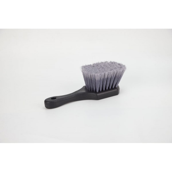 Car wheel hub cleaning brush