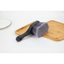 Car wheel hub cleaning brush