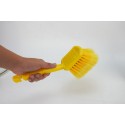 Car wheel hub cleaning brush