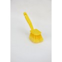 Car wheel hub cleaning brush