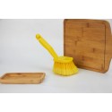 Car wheel hub cleaning brush