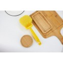 Car wheel hub cleaning brush
