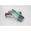 water Flow Through Wash Brush