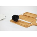 Detachable plsatic toliet brush