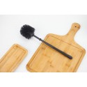 Plastic toilet cleaning brush