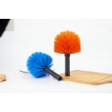 Cobweb Duster Spider Web Brush Webster Remover Replacement Head for Pole