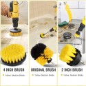 Power Drills Electric Scrubber Brush Kit For Multipurpose Use