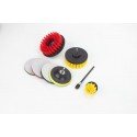 Power Drills Electric Scrubber Brush Kit For Multipurpose Use