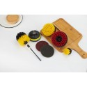 Power Drills Electric Scrubber Brush Kit For Multipurpose Use