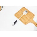 Plastic toilet cleaning brush