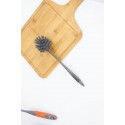 Plastic toilet cleaning brush